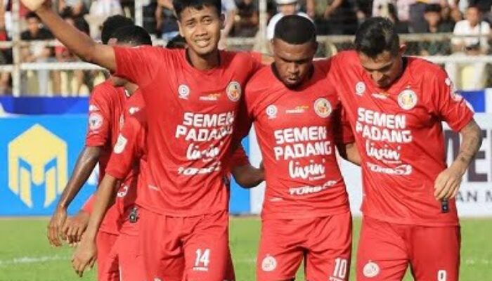 LIGA 2: Bantai Perserang 5-0, Semen Padang FC Pesta Gol di Stadion H. Agus Salim