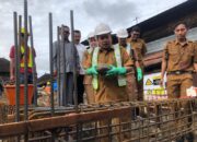 Dinas Perindagkop dan UKM Agam Renovasi Pasar Tradisional Maninjau