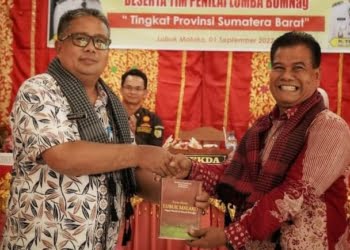 Enam Besar Berprestasi Tingkat Sumbar 2022, BUMNag Madani Lubuk Malako Dikunjungi Tim Penilai Provinsi