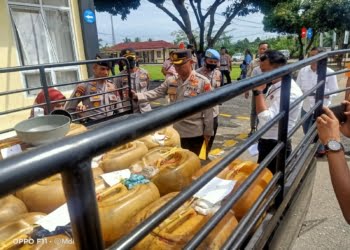 Khawatir Muncul Gejolak Pasca Kenaikkan BBM, Kapolres Dharmasraya Minta Dukungan Pers Publikasikan Berita yang Benar!