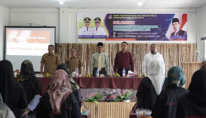 Bupati Safaruddin: IKM di Lima Puluh Kota Harus Naik Kelas