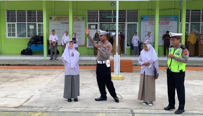 Satlantas Polres Agam Gelar Police Goes to School