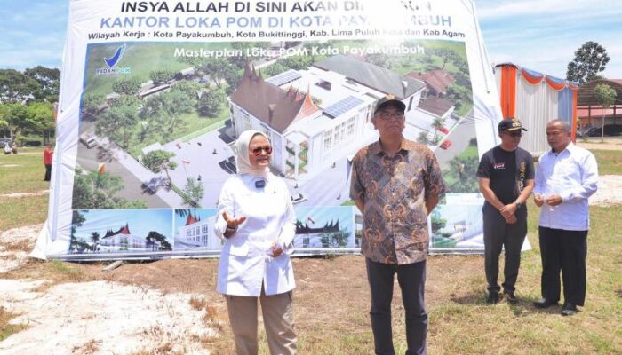 BPOM Bangun Gedung Megah di Kota Payakumbuh