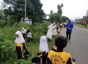 Pesan Siswa SDN 04 Sitiung Dharmasraya: Bapak/Ibu, Jangan Buang Sampah Sembarangan Lagi Ya!