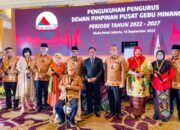 Lantik Pengurus Gebu Minang 2022-2027, Ini Pesan Menyentuh Mendagri Tito Karnavian