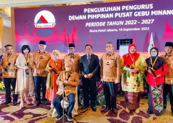 Lantik Pengurus Gebu Minang 2022-2027, Ini Pesan Menyentuh Mendagri Tito Karnavian