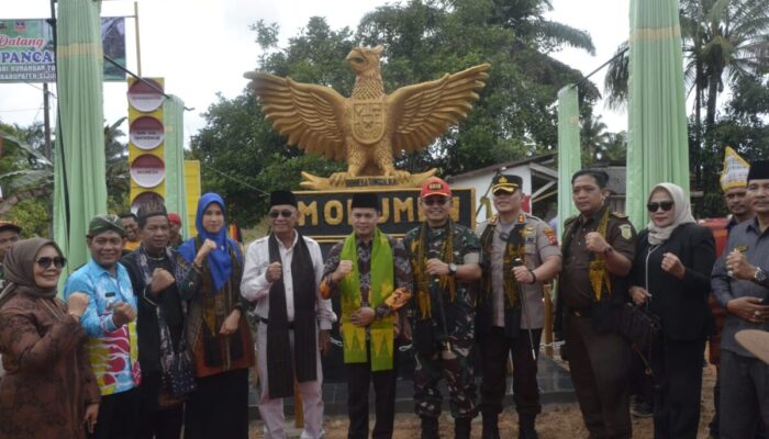 Hidup Rukun Dalam Keberagaman, Nagari Kunangan Parik Rantang Sijunjung Diresmikan Jadi Kampung Pancasila