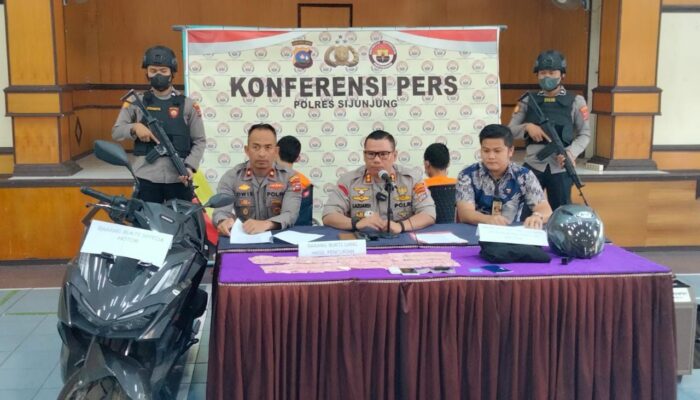 Dua Pelaku Curas Beraksi 12 TKP Didor, Kapolres Sijunjung: Dua Istri Perwira Polisi Jadi Korban