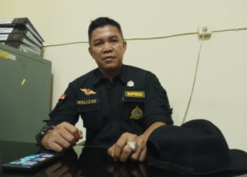 Kepala Bidang Pencegahan dan Kesiapsiagaan BPBD Kota Padang, Malizar Ade