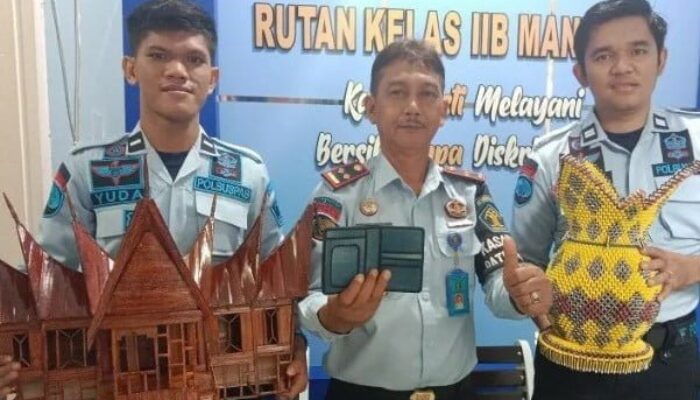 Warga Binaan Rutan Kelas II B Maninjau Diberikan Pelatihan Kemandirian