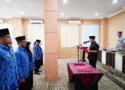 Bupati Dharmasraya Sutan Riska Tuanku Kerajaan Lantik Pejabat Tinggi Pratama