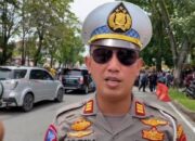 Demo Tolak Kenaikan BBM di DPRD Sumbar, Polresta Padang Lakukan Rekayasa Lalulintas