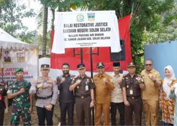 Kajati Sumbar Resmikan Balai Restorative Justice di Solok Selatan, Bupati Khairunas Berharap Persoalan Masyarakat Tak Sampai Lagi ke Meja Hijau