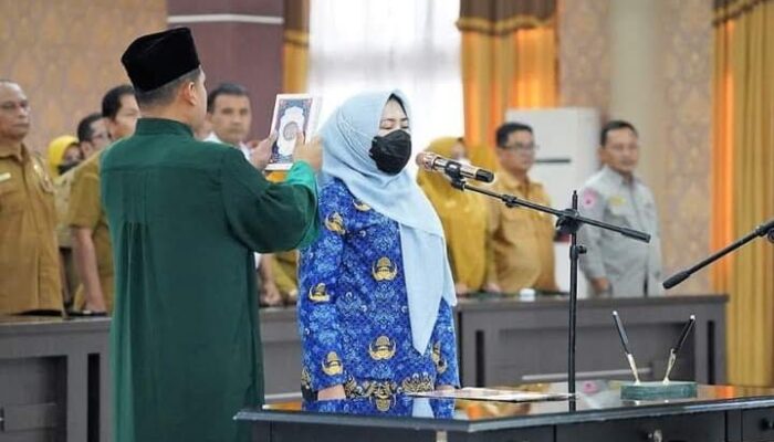 Bupati Khairunas Lantik drg. Rona Irda Sebagai Direktur, Operasional Rumah Sakit Pratama Solok Selatan Dimulai