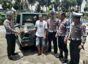 Kurang dari 24 Jam, Satlantas Polres Agam Amankan Pelaku Tabrak Lari di Jorong Pasar Durian