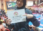 Sandang Gelar Juara Kumite +54 Kg, Nafahatin Fadilah Siap Masuk Pelatnas PB Forki