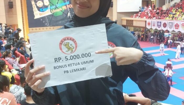 Sandang Gelar Juara Kumite +54 Kg, Nafahatin Fadilah Siap Masuk Pelatnas PB Forki