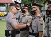 Enam Perwira Polres Sijunjung Dimutasi, Kapolres Berharap Pejabat Baru Bekerja Profesional