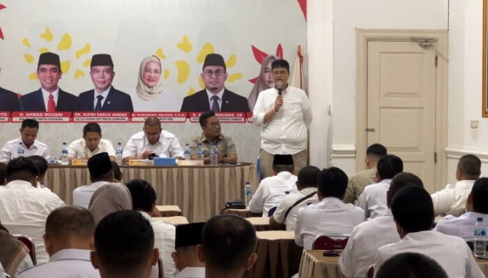Gerindra Sumbar Kenalkan Nasta Oktavian Bakal Calon DPD RI
