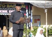 Anggota DPRD Agam Epi Suardi Jadi Pembina Upacara di SMK Bougenville