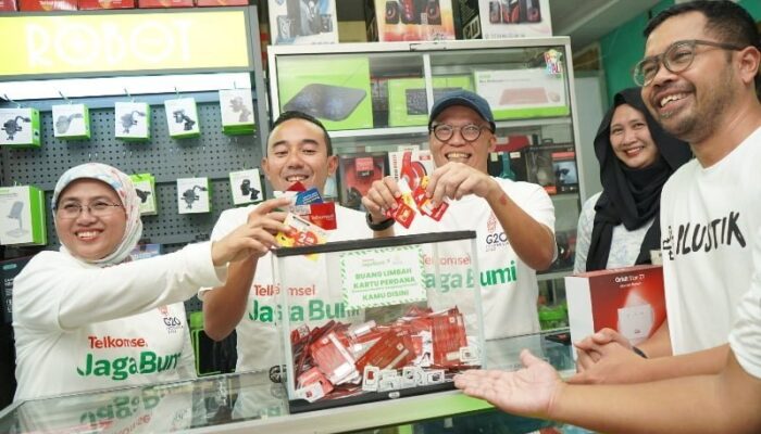 Inisiasi Program CSR, Telkomsel Jaga Kelestarian Lingkungan Hidup