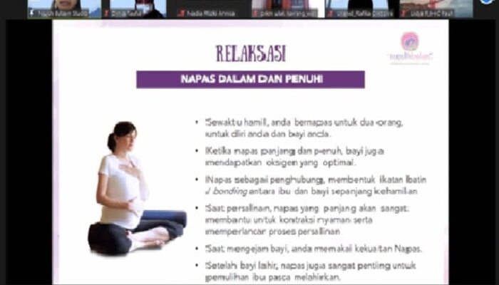 Dengan dukungan UNFPA, Departemen Kebidanan FK Unand Gelar Workshop Antenatal Class, dalam Rangka Center of Excellent