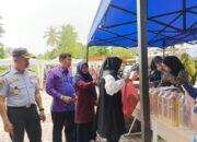 Tekan Inflasi, Dinas Koperasi Perdagangan dan UMKM Tanah Datar Gelar Pasar Murah