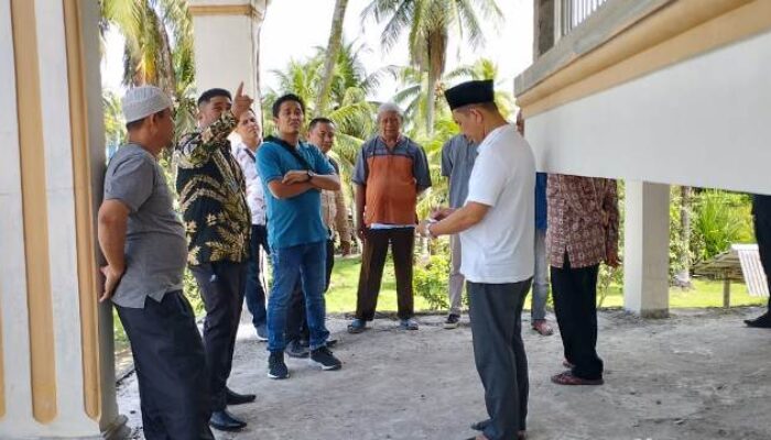 Terima Alokasi Dana Pokir Dewan, Pembangunan Surau Syekh Madinah Bakal Dilanjutkan