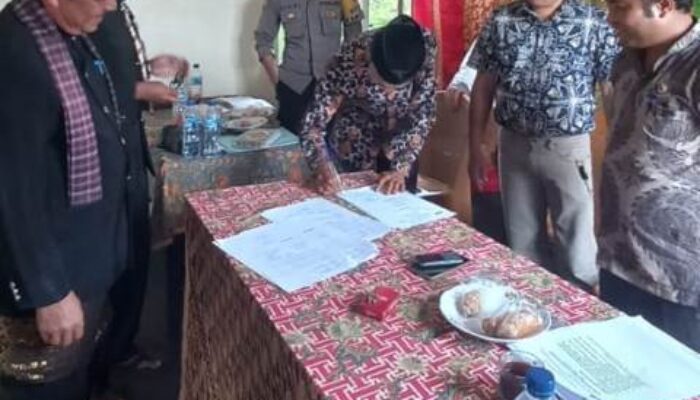 Pengurus KAN Kapa Resmi Dilantik, Pj Wali Nagari Edi Hartono: Ninik Mamak Punya Peran Penting