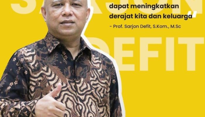 Sarjon Defit: UPI YPTK Padang Ciptakan SDM yang Mampu Bersaing Pada Era Digital Society 5.0 di Dunia Kerja