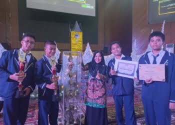 Tiga Kali Berturut, MTsN 6 Padang Kembali Juara Umum Pekan Seni Bermatematika Unand 2022