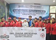 Tiba di Cianjur, TRC Semen Padang Berkoordinasi dengan BUMN Peduli