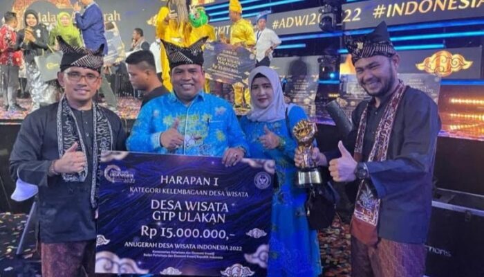 GTP Ulakan Padang Pariaman Raih Harapan 1 Kategori Kelembagaan Desa Wisata ADWI 2022