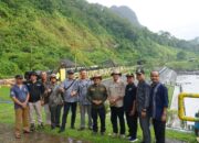 Bupati Tanah Datar dan Anggota Dewan Tinjau Jembatan Lubuk Pauah Lareh Aie