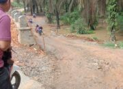 Jembatan Ranah Palabi Belum Tuntas, Pengguna Jalan Diminta Waspada Saat Hujan