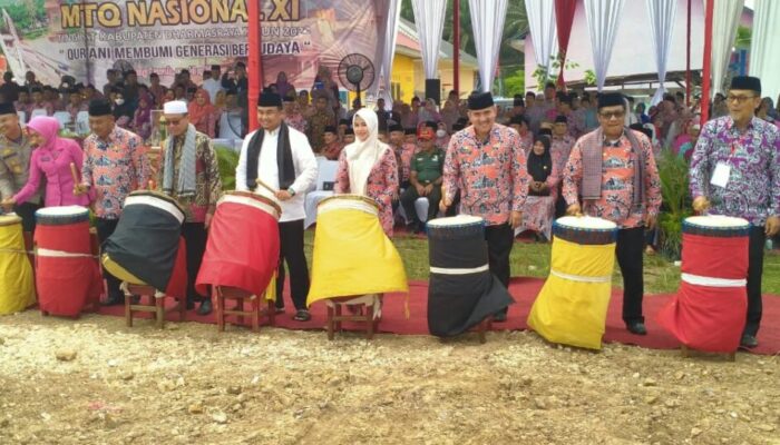 MTQ Nasional XI Tingkat Dharmasraya Resmi Ditabuh