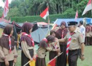 Ratusan Pramuka Siaga Ikuti Jamran di Desa Kubang Tangah Sawahlunto