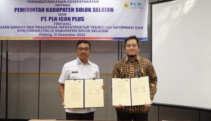 Jawab Aspirasi Warga, Bupati Solok Selatan Gandeng Icon+ PLN Wujudkan Internet Masuk Nagari