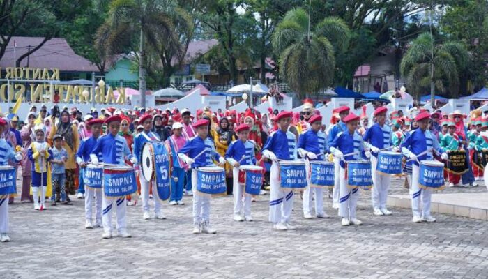 Sambut HUT Ke-19, Solok Selatan Gelar Lomba Marching Band Tingkat Sekolah