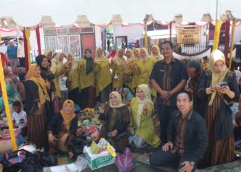 HUT 134 Tahun Kota Sawahlunto, Desa Santur Gelar Syukuran Makan Bajamba