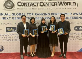 Raih Penghargaan Internasional, Contact Center PLN 123 Borong 5 Gold di Global Contact Center World 2022