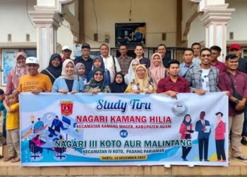 Studi Tiru Sistem Digitalisasi, Nagari Anti Korupsi Sumatera Barat Kunjungi Nagari III Koto Aur Malintang
