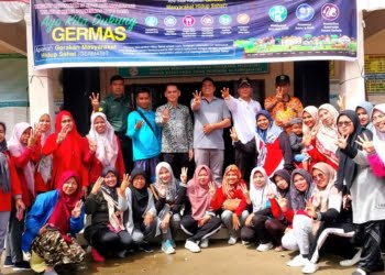 Masyarakat IV Koto Aur Malintang Antusias Ikuti Peresmian Germas