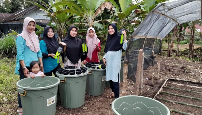KWT Kampuang Pinang Galakan Budikdamber untuk Ketahanan Pangan Masyarakat