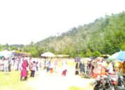 400 Murid TK Sumpur Kudus Ikuti Manasyik Haji di Lapangan Unggan Sijunjung