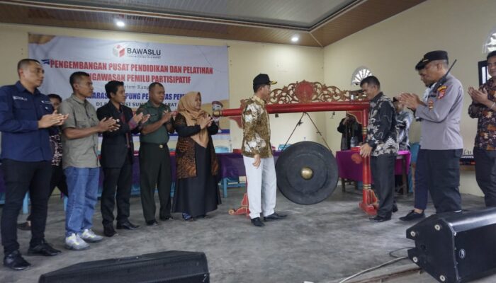 Nagari Mahakarya Pasaman Barat Dinobatkan Nagari Pengawasan Pemilu