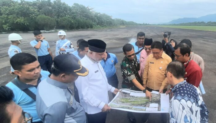 Tinjau Lokasi Penas KTNA 2023 di Bandara Tabing, Gubernur Dorong Galangang Pacu Kuda Tunggul Hitam Aktif Kembali