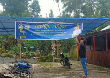 Menyongsong Tahun 2023, Hari Ini Pemuda Nagari Ambuang Kapua Sungai Sariak Gelar Tablig Akbar