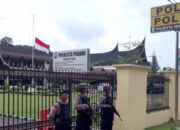 Pengamanan Mako Polresta Padang Diperketat