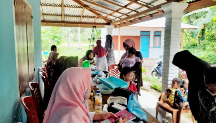 Nagari Lareh Nan Panjang Rutin Gelar Posyandu Balita di Setiap Korong